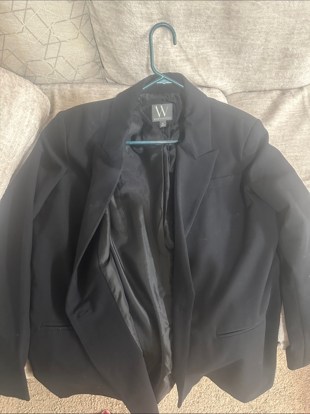 W by Worth Black Tailored Women's Blazer